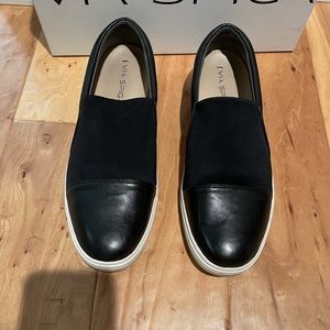 Via Spiga "Raine" Leather Slip-on Shoes Sz 8.5